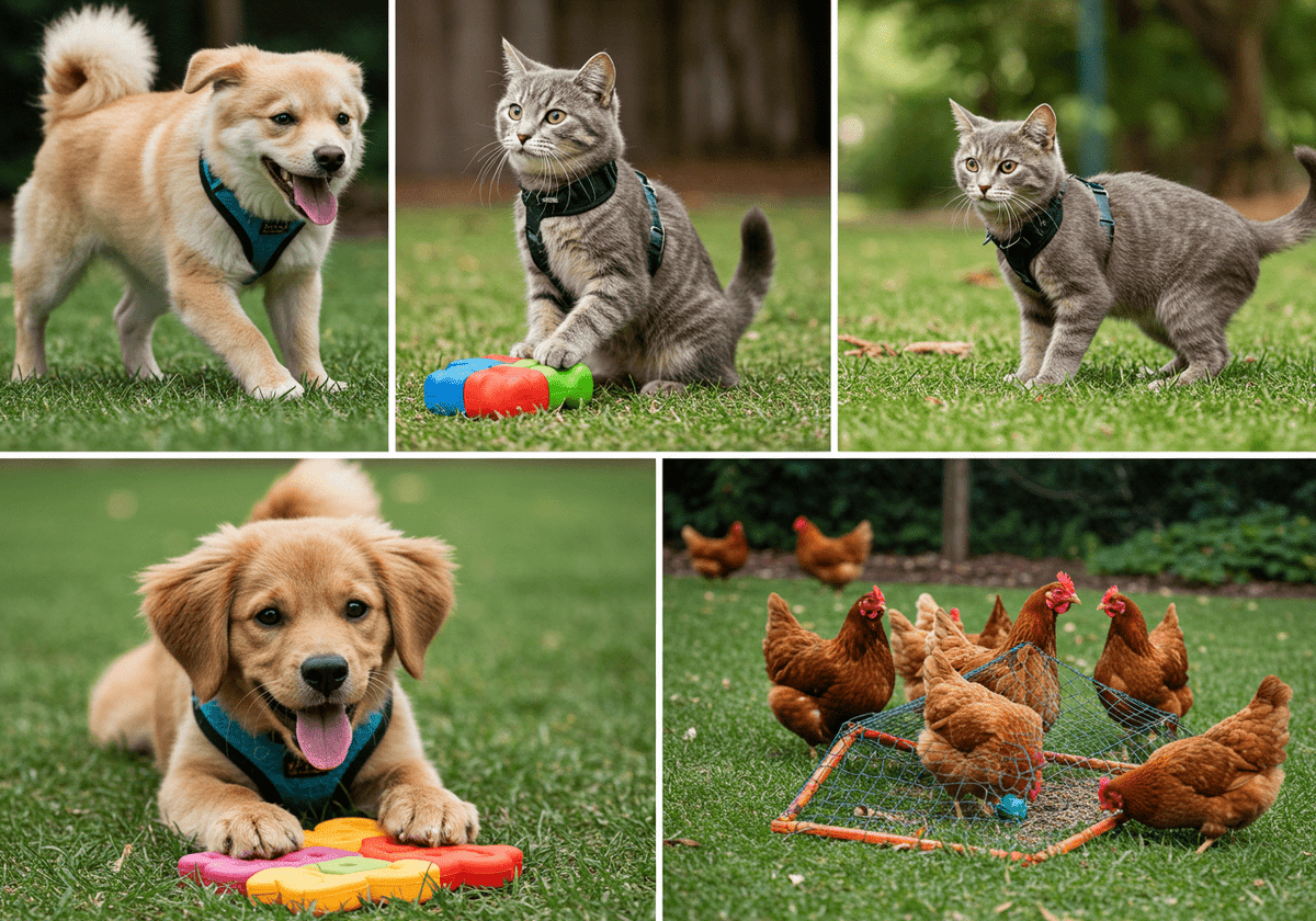 DIY Chicken Gyms: Building an Agility Course for Backyard Chickens - Crazy K Farm Pet and Poultry