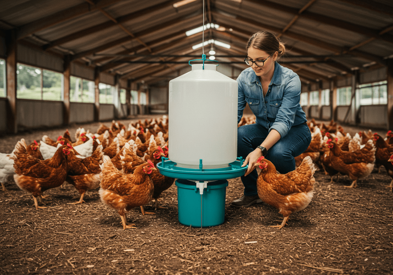 DIY vs. Pre-Built: Choosing the Right Automatic Poultry Watering System for Your Flock's Needs - Crazy K Farm Pet and Poultry