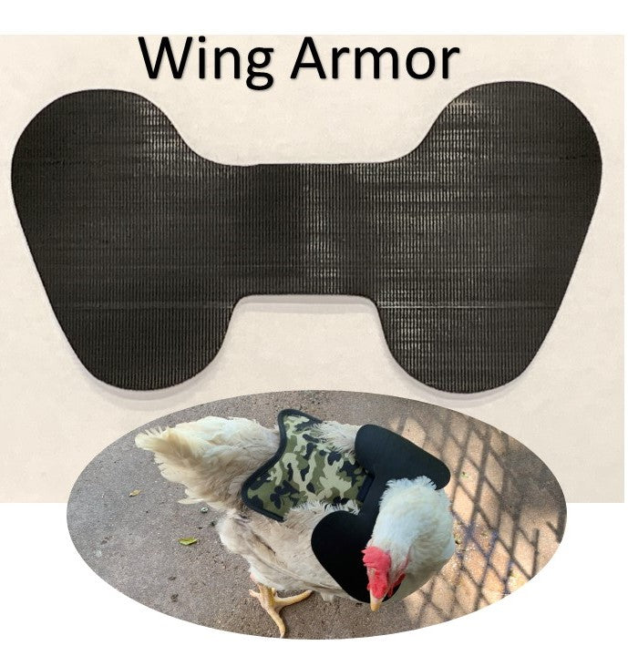 Hen Saver Chicken Saddle for Hens with Shoulder Protectors (Made in USA Hen Apron)