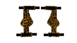Birdy Bootie (Made in USA) Chicken Sandal Pair (Sandals for Chickens) Leopard