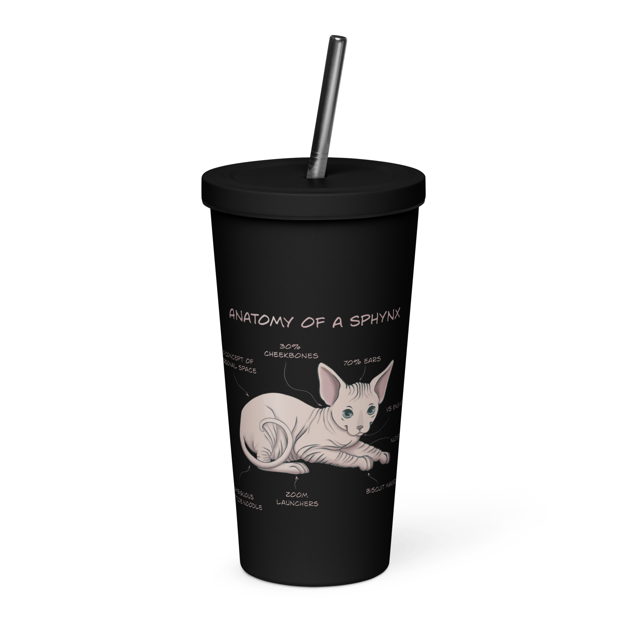 "ANATOMY OF A SPHYNX" TUMBLER Default Title