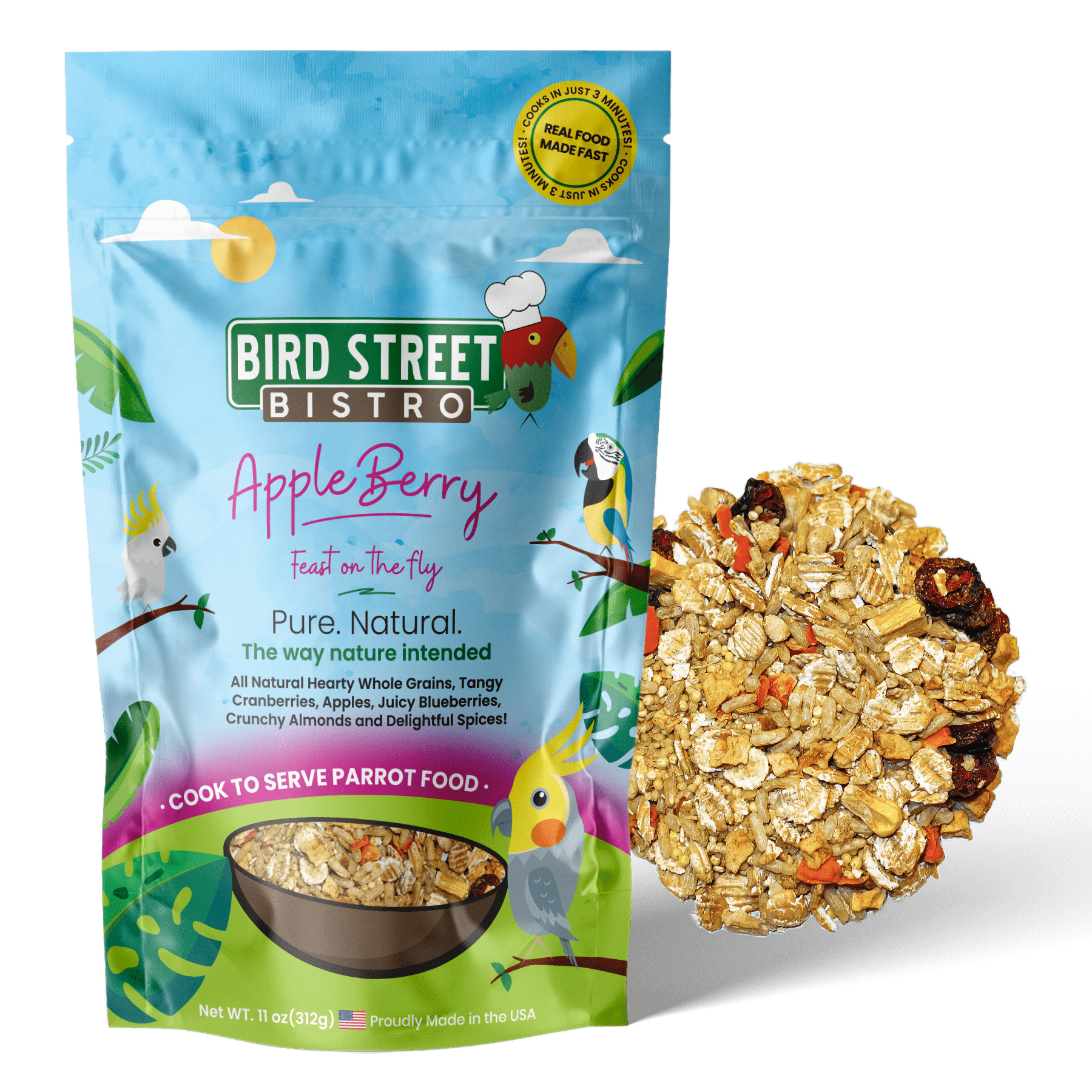 AppleBerry- Feast on the Fly 11 oz