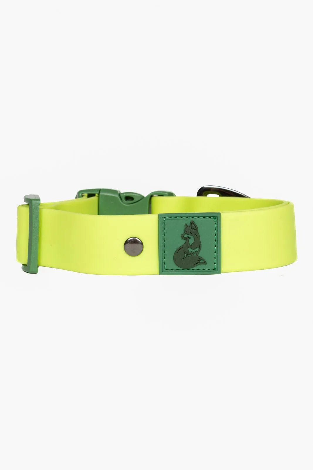 Aria the Fox Mossy Pine Waterproof Dog Collar