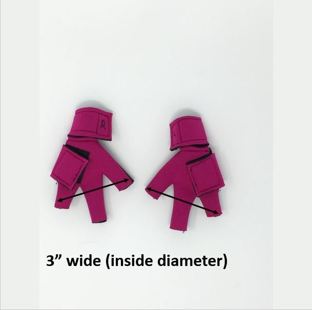 Clearance Birdy Bootie (Made in USA) - SECONDS Chicken Pair (3" max. inside width) Pink