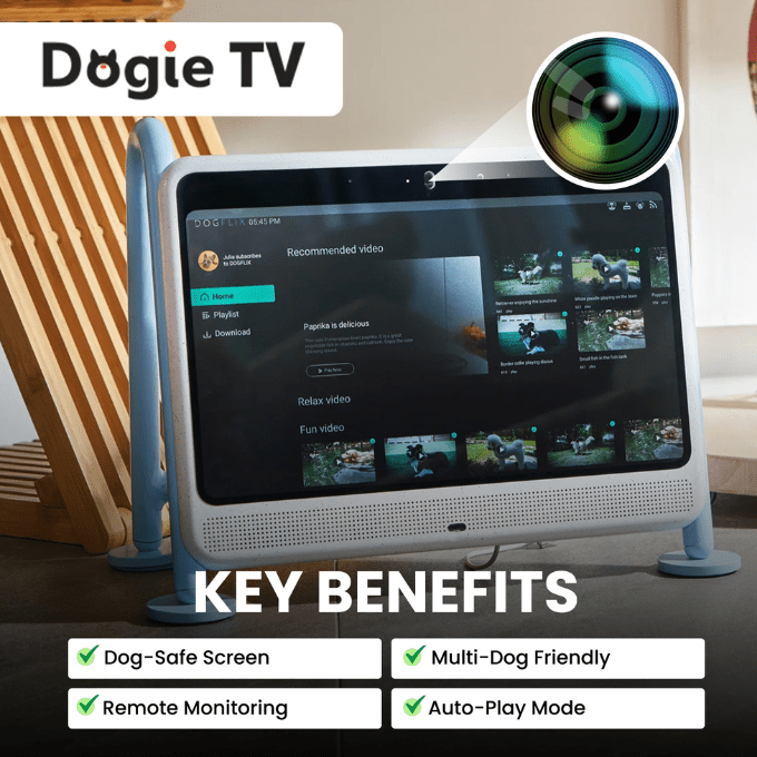 DOGSPLAY - SMART TV FOR DOGS