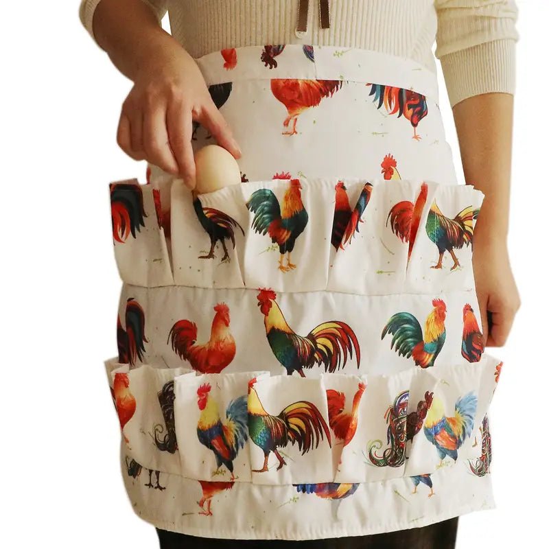 Egg Collecting Apron Assorted Styles Option 1 Tan