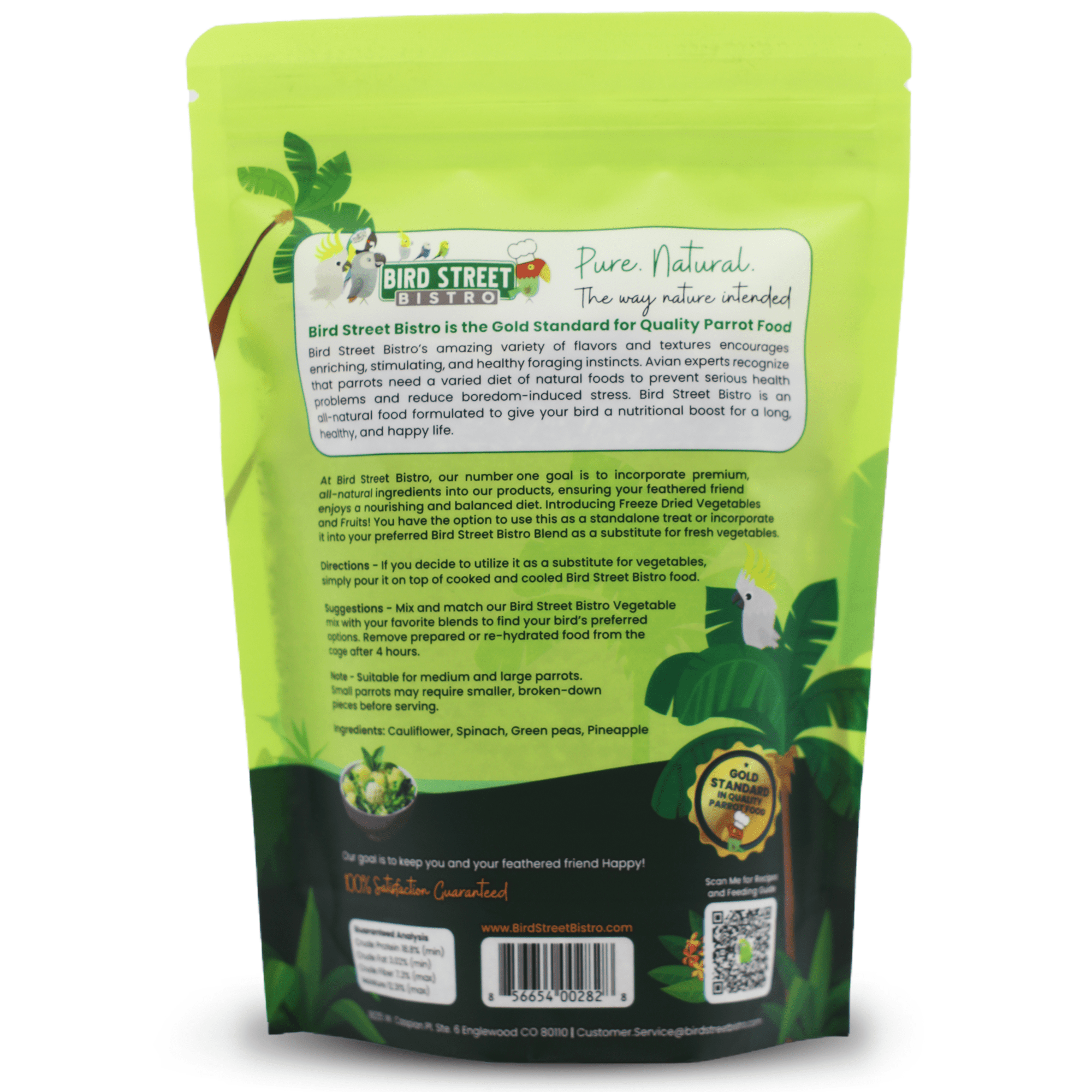 Green Goodness Boost - Parrot Veggies Mix