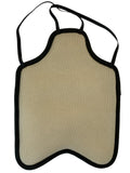 Hen Saver Ultra-Light Cool Mesh Hen Apron/Saddle (Made in USA) Sand Double Strap (crosses under neck)