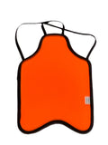 Hen Saver Ultra-Light Cool Mesh Hen Apron/Saddle (Made in USA) Safety Orange Double Strap (crosses under neck)