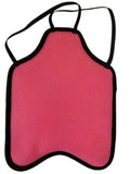 Hen Saver Ultra-Light Cool Mesh Hen Apron/Saddle (Made in USA) Rose Double Strap (crosses under neck)