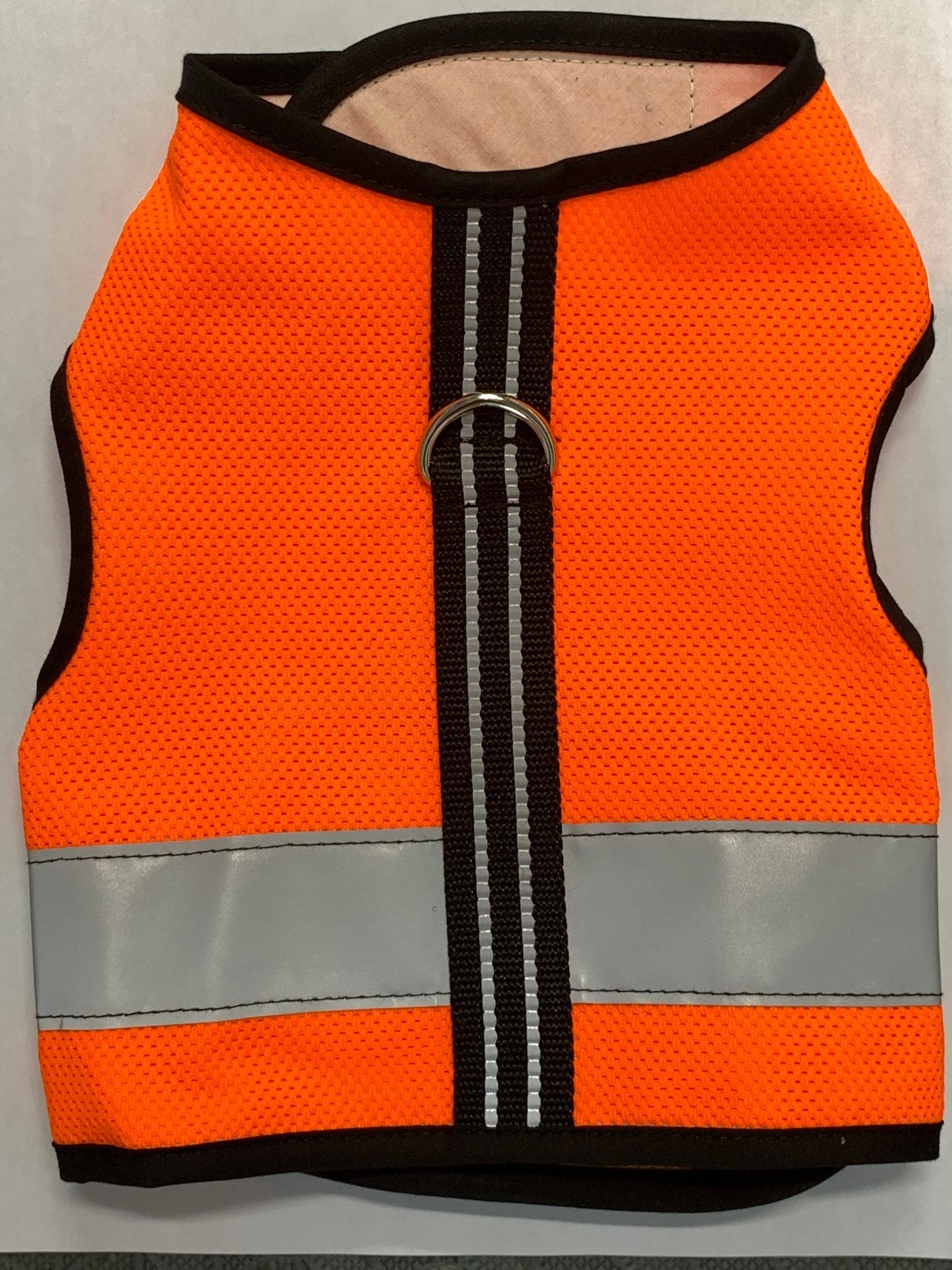 Kitty Holster Cat Harness (Made in USA Reflective Safety Harness) Limited Edition Hot Orange Koolnit Mesh