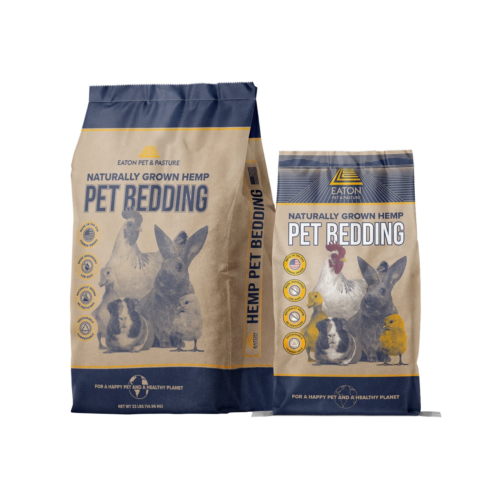 Naturally Grown Premium Hemp Pet Bedding 8 LB