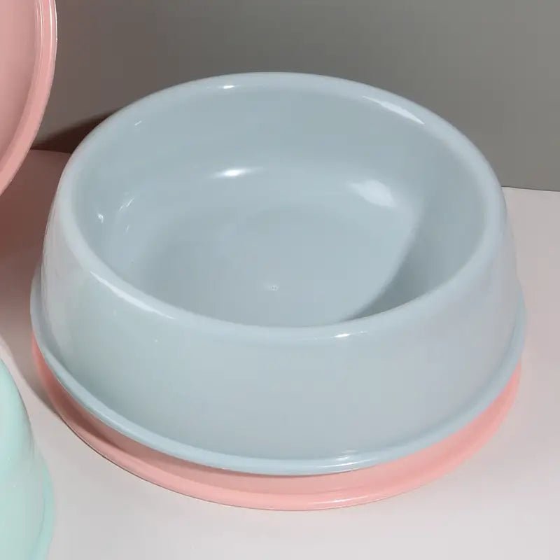 Premium Pet Water & Food Bowl - Perfect for Dogs & Cats! blue