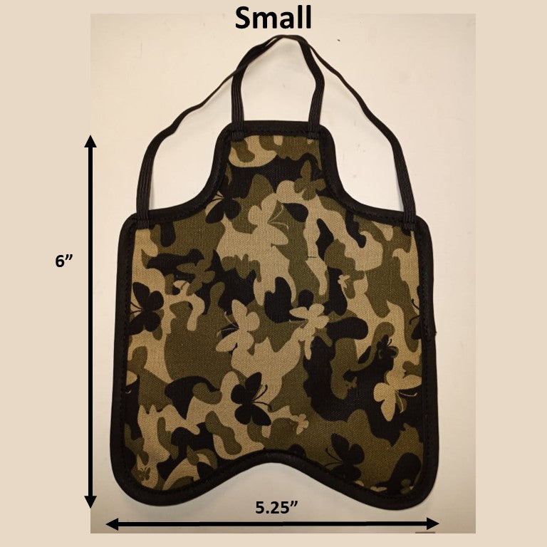 Hen Saver Hen Apron/Saddle (FBA) Butterfly Camo Small (Bantams) Double Strap (crosses under neck)