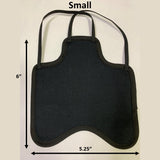 Hen Saver Hen Apron/Saddle (FBA) Black Small (Bantams) Double Strap (crosses under neck)