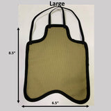 Hen Saver Hen Apron/Saddle (FBA) Khaki Large (Most Standard Chickens) Double Strap (crosses under neck)
