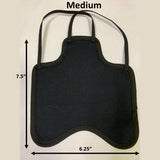 Hen Saver Hen Apron/Saddle (FBA) Black Medium (Bantams) Double Strap (crosses under neck)