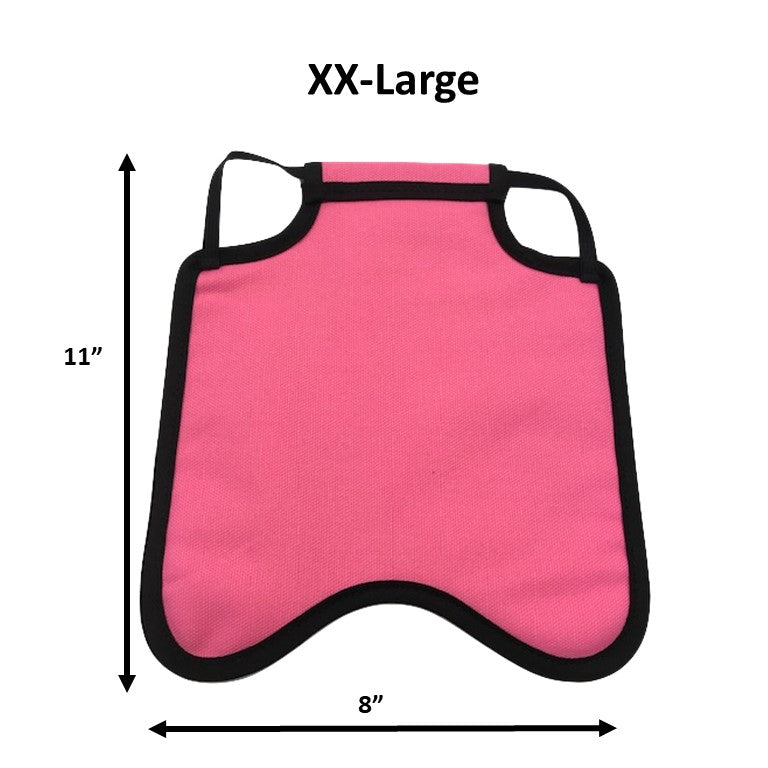 Hen Saver Hen Apron/Saddle (FBA) Awareness Pink XXL (Larger Standard Chickens and Small Turkeys) Single Strap (back pack style)