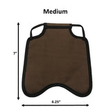 Hen Saver Hen Apron/Saddle (FBA) Brown Medium (Bantams) Single Strap (back pack style)