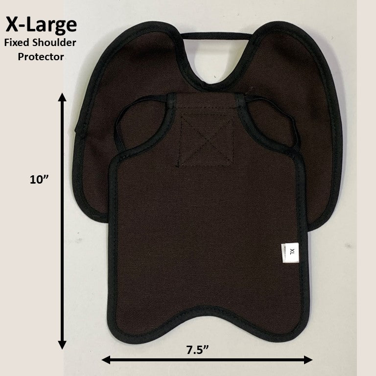 Hen Saver Hen Apron/Saddle with Shoulder Protectors (Made in the USA) (FBA) Single Strap Brown XL (Large Standard Chickens) Fixed