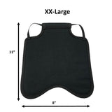 Hen Saver Hen Apron/Saddle (FBA) Black XXL (Larger Standard Chickens and Small Turkeys) Single Strap (back pack style)