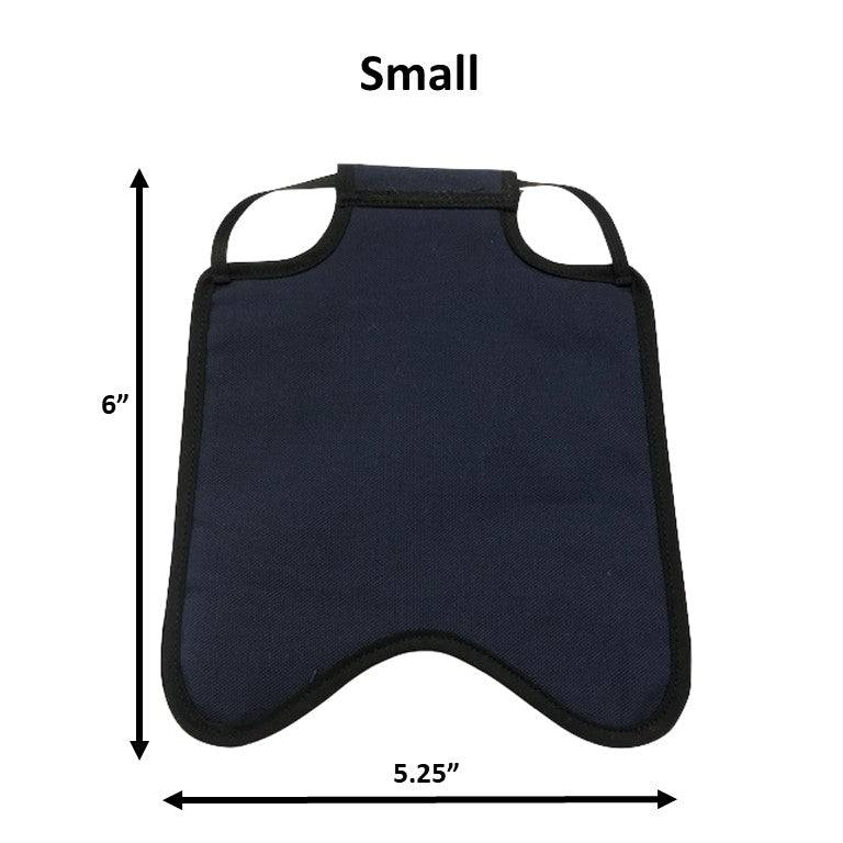 Hen Saver Chicken Saddle for Hens (Made in USA Hen Apron) Navy Small (Bantams) Single Strap (back pack style)