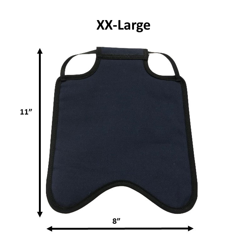 Hen Saver Hen Apron/Saddle (FBA) Navy XXL (Larger Standard Chickens and Small Turkeys) Single Strap (back pack style)