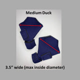 Birdy Bootie (Made in USA) Medium Waterfowl Pair (3.5" W x 3.25" L) Navy