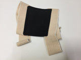 Birdy Bra Crop Supporter / Chest Protector (Made in USA) Tie-on Black