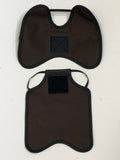 Hen Saver Hen Apron/Saddle with Shoulder Protectors (Made in the USA) Single Strap Brown M (Small Breed Chickens) Removable