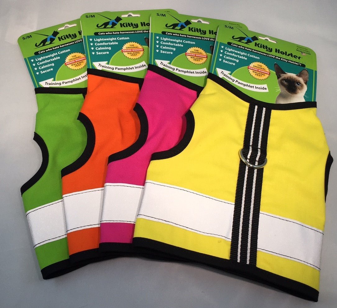 Kitty Holster Custom Cat Harness (Reflective Safety Vest)