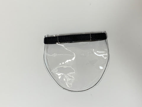 A clear plastic pouch with a Diapurr Cat Diaper Replacement Vinyl Liner on a white surface.