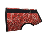Doggy Holster Small Dog Harness (Made in USA) Red Bandana