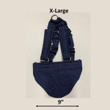 Hen Holster Bird Diaper/Harness (Hand-Made in USA) with Removable Vinyl Liner