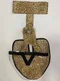 Hen Holster Waterfowl Diaper with Removable Liners Leopard Runner Duck (fixed chest tab)