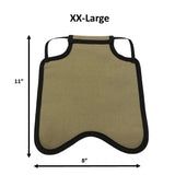 Hen Saver Hen Apron/Saddle (FBA) Khaki XXL (Larger Standard Chickens and Small Turkeys) Single Strap (back pack style)