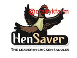 Hen Saver Hen Apron/Saddle (FBA)