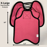 Hen Saver Hen Apron/Saddle with Shoulder Protectors (Made in the USA) Double Strap Awareness Pink XL (Large Standard Chickens) Fixed