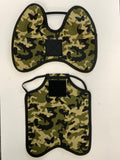 Hen Saver Hen Apron/Saddle with Shoulder Protectors (Made in the USA) Single Strap Butterfly Camo M (Small Breed Chickens) Removable