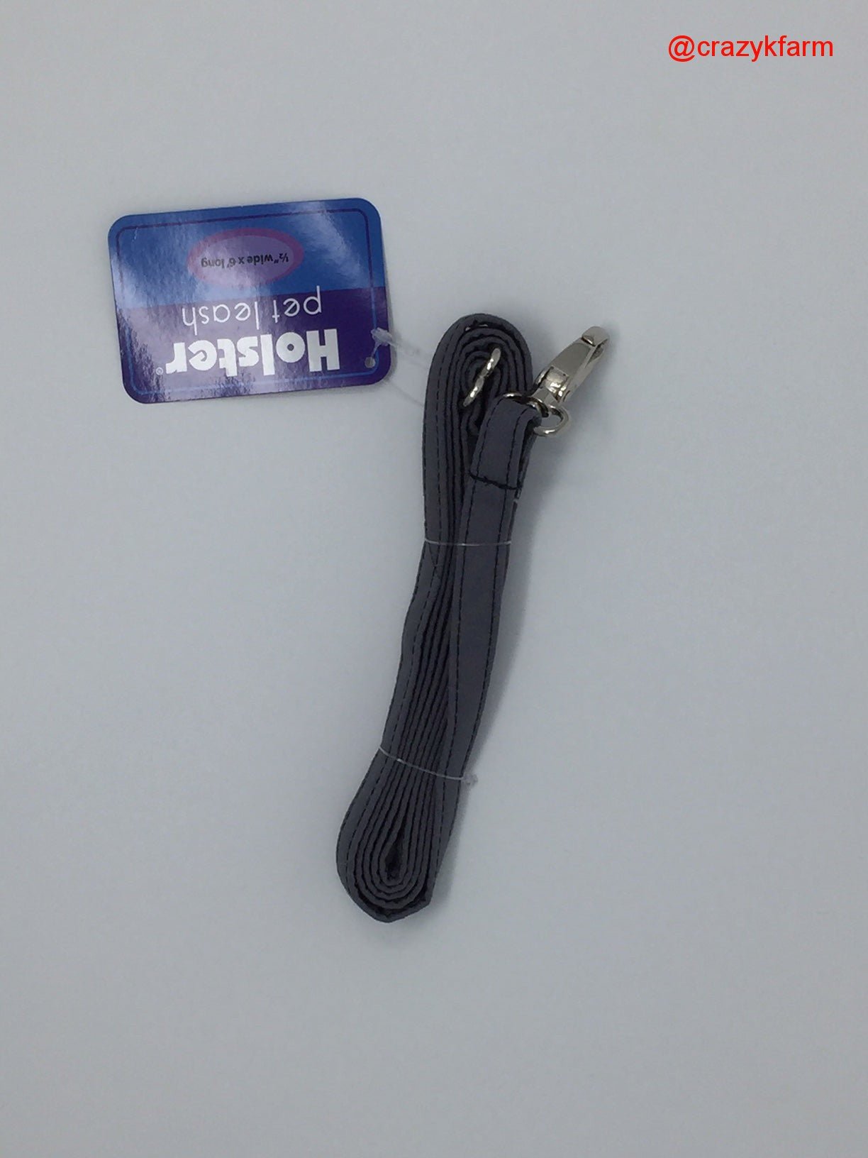 Holster Leash (Made in USA) Gray