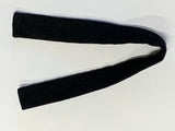 Kitty Holster Collar Cover (Made in USA) Black Flannel