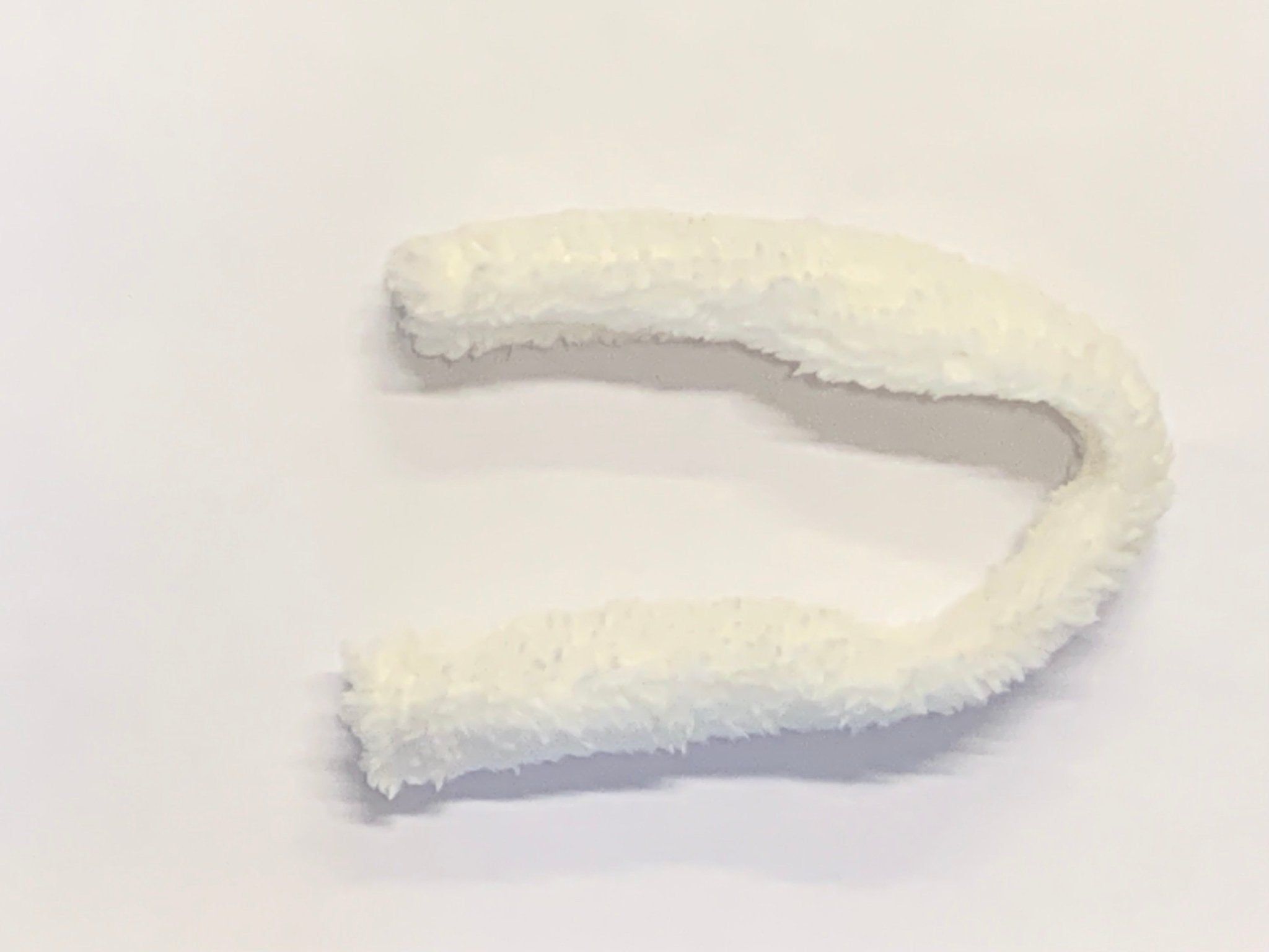 Kitty Holster Collar Cover (Made in USA) White Sherpa