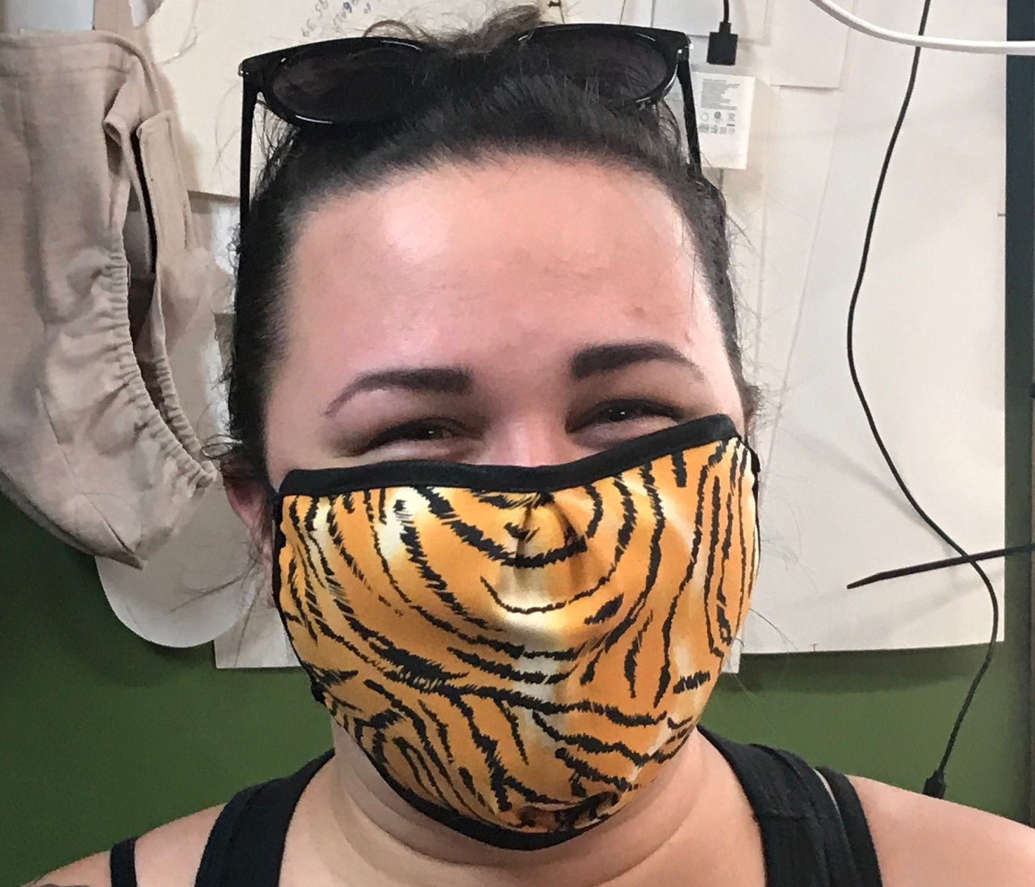 Reusable Made-in-the-USA Cotton Face Masks With nose wire