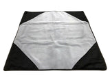 Premium Reversible Pet Sleep Mat 24" X 24" (Made in USA) Black Corner