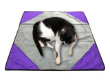 Premium Reversible Pet Sleep Mat 24" X 24" (Made in USA)