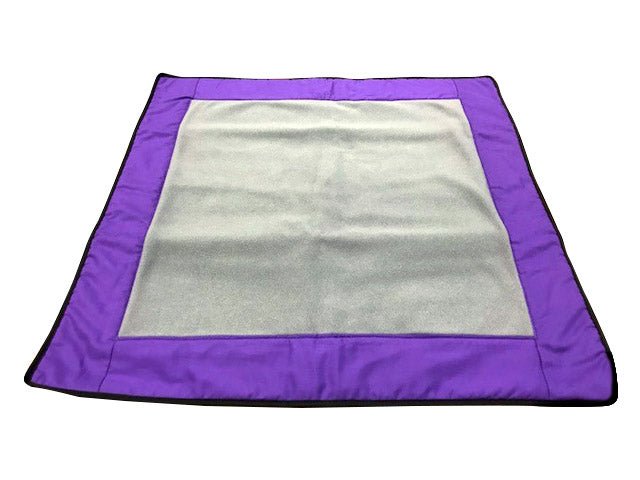 Premium Reversible Pet Sleep Mat 24" X 24" (Made in USA) Purple Frame