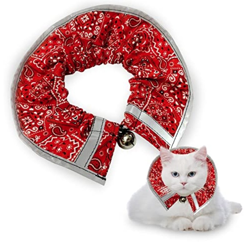 Prey Saver Cat Collar Red Bandana