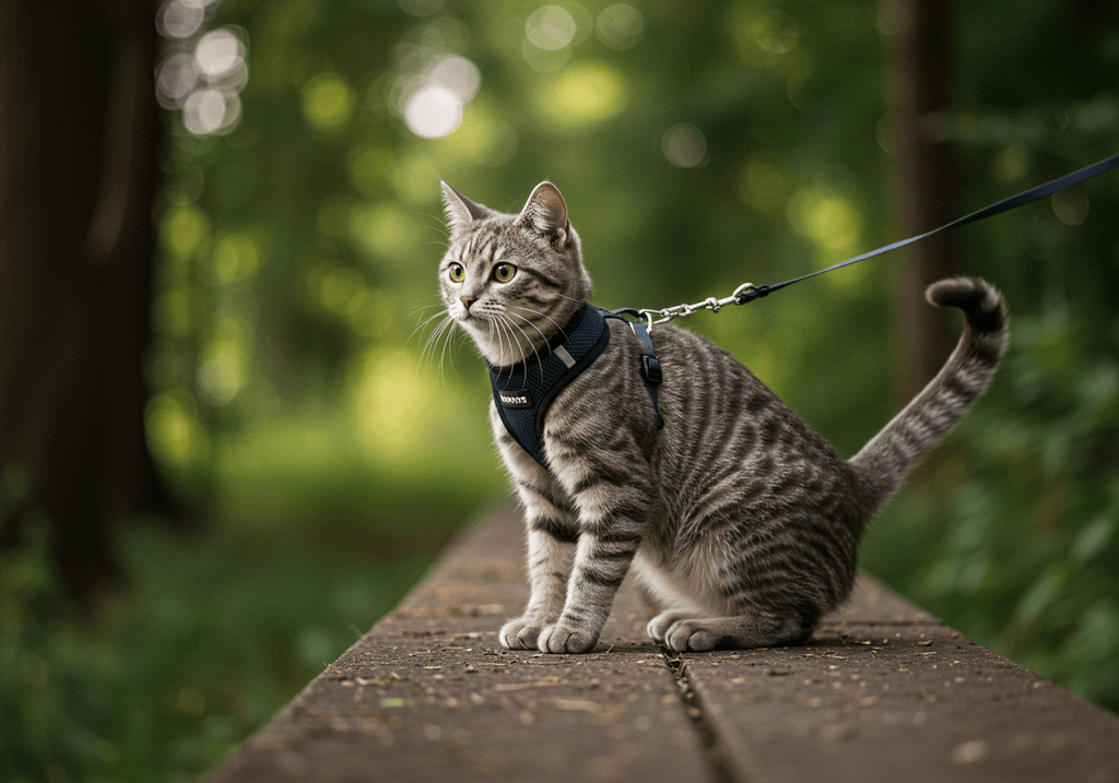 Safe Cat Harness Adventures: A Guide to Using the Kitty Holster