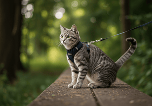 Safe Cat Harness Adventures: A Guide to Using the Kitty Holster
