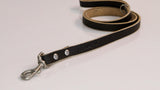 48" Genuine Leather Dog Leashes - Made in USA - Dog Leashes